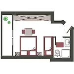 Sportpension Rubin アパート *