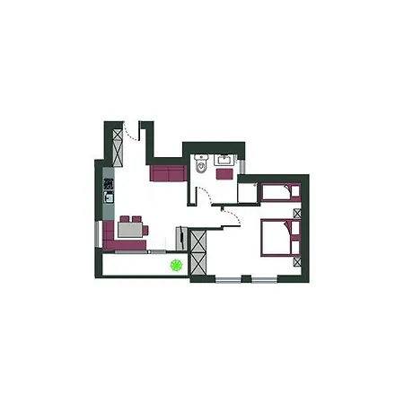 Lejlighed Sportpension Rubin Sölden